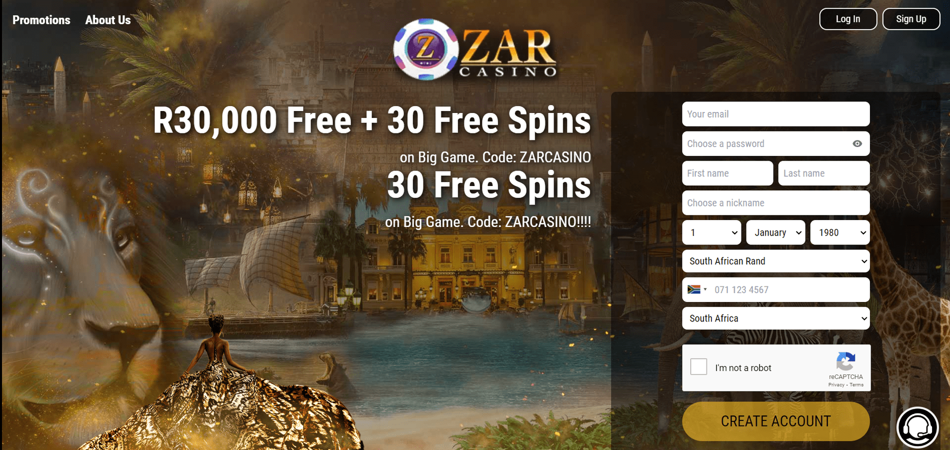 zar casino mobile app